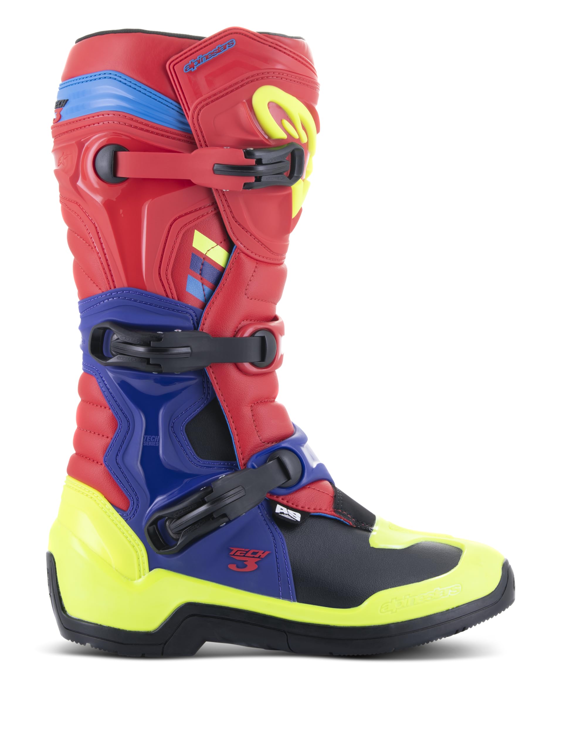 Amazon.co.jp: Alpinestars Tech 3 Stivali Motocross (Red/Blue,10